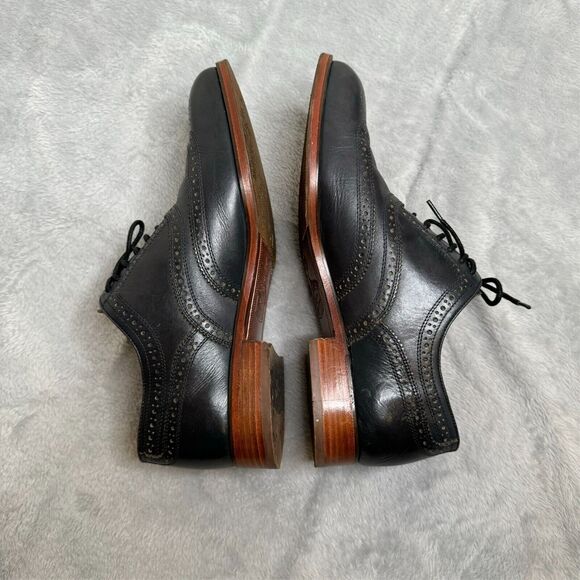 Florsheim by Duckie Brown Dress Shoes Mens Size 9.5 Blue Lace Oxford Workwear main image 10